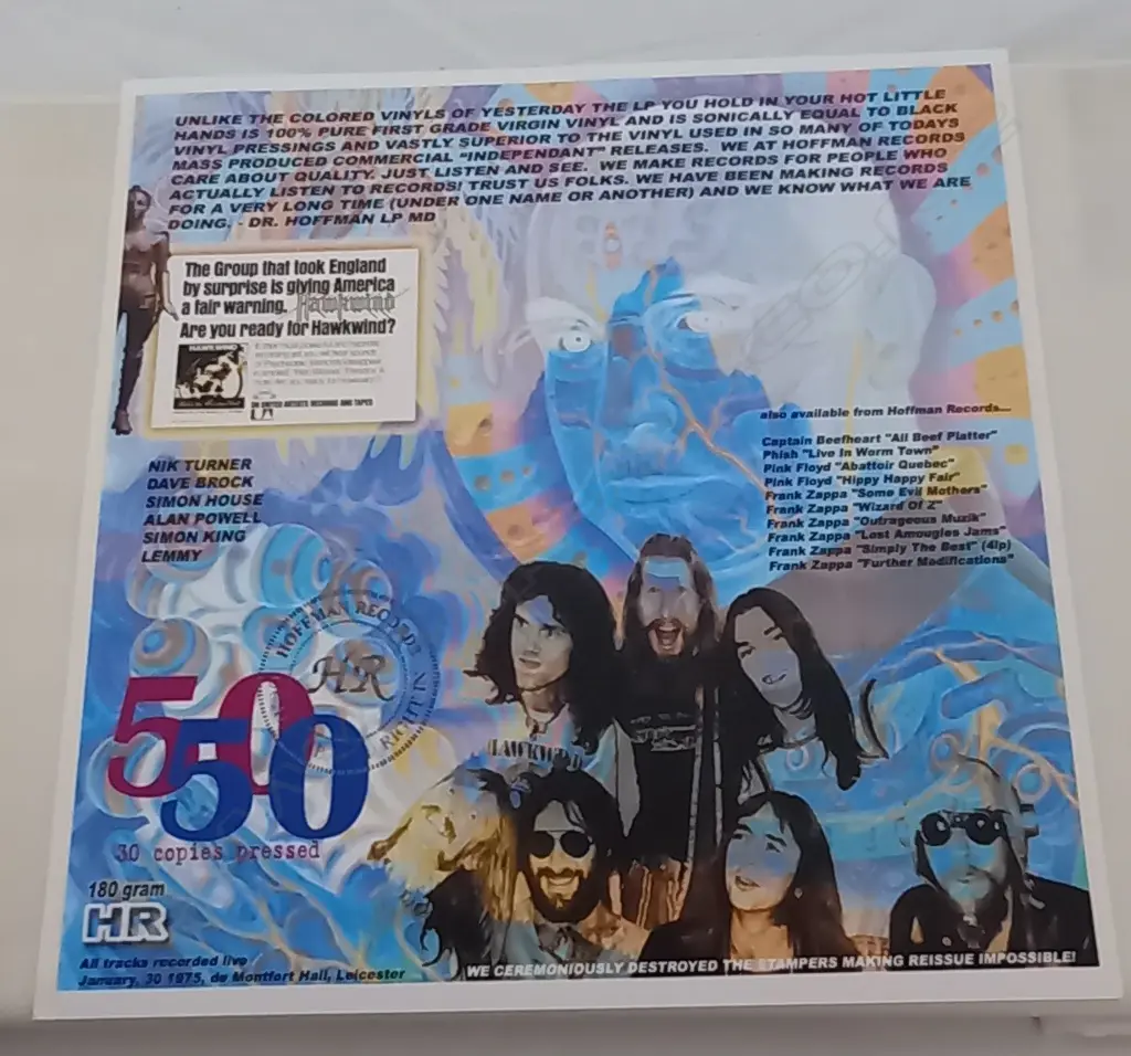 Hawkwind, Greasy Truckers Party (Live At The Roundhouse February 1972), (Coloured Vinyl) Image 1++